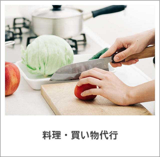 料理・買い物代行
